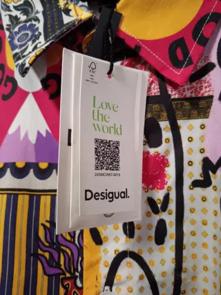 Camisa Desigual Multicolor TallaXX L