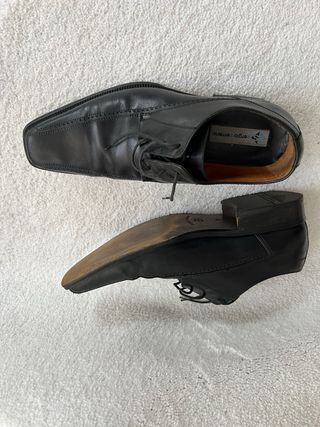 Zapatos Sergio Serrano Cuero Negro