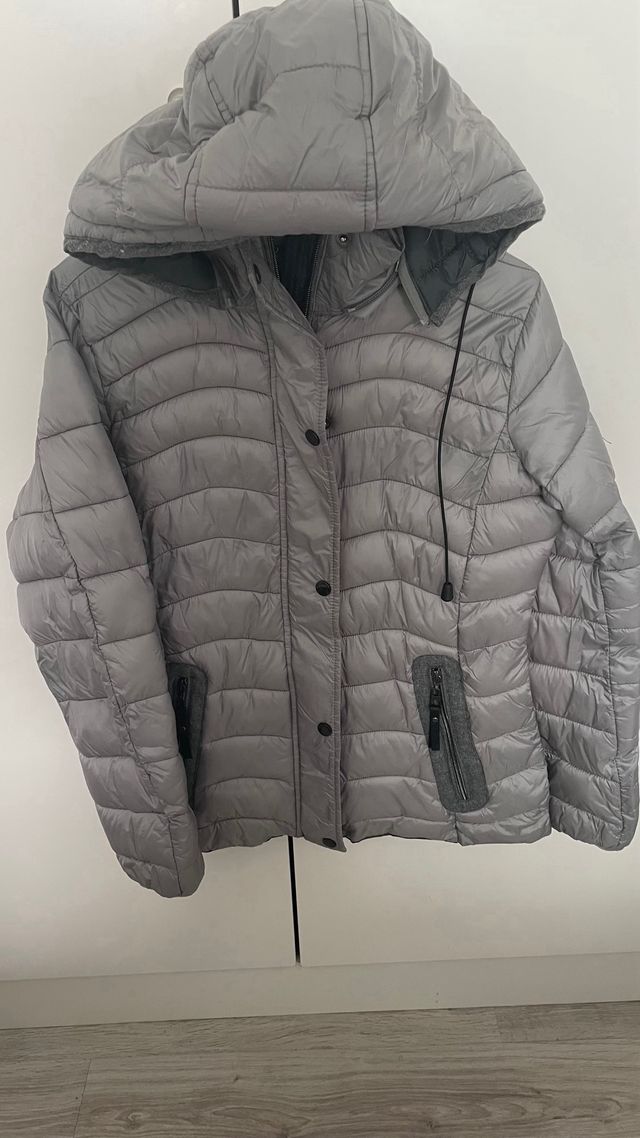Chaqueta gris plateado Norway