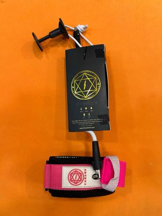 Leash Bodyboard Thrash Pink/White