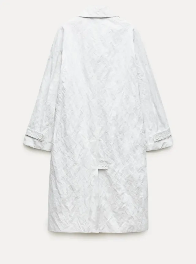 Trenca Arrugado Zara Woman Collection