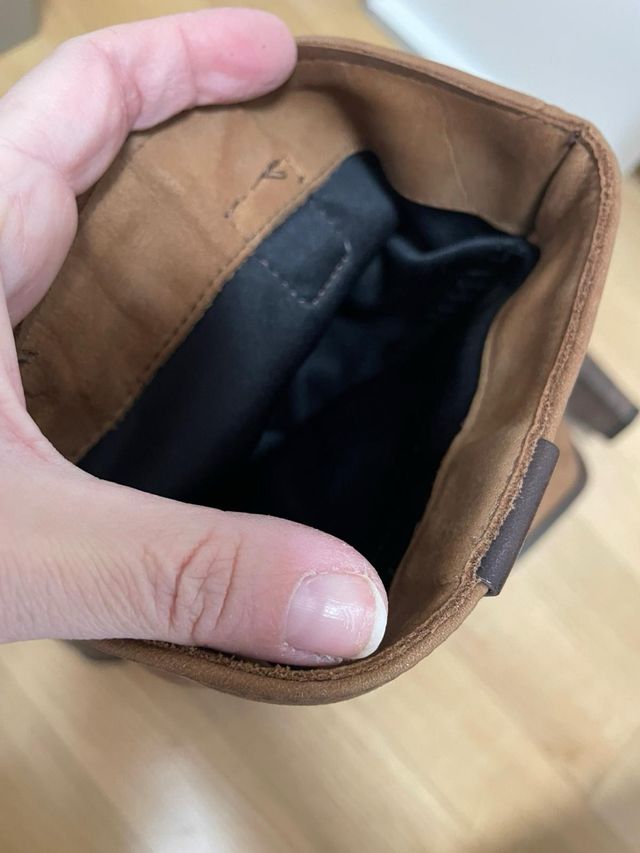 Stivali donna nabucco/cuoio tacco 37