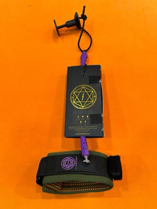 Leash Thrash Bodyboard Naranja/Verde Militar