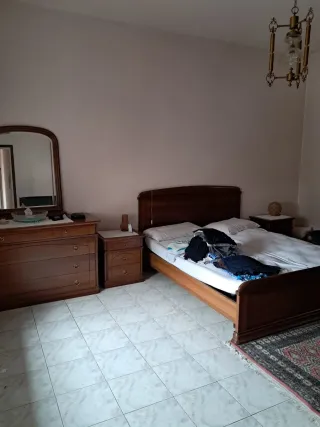 Camera matrimoniale arte povera