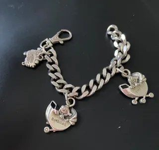 Pulsera Bebé Cochecito Bamboleo