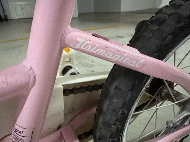 Bicicleta Infantil Rosa Imaginarium