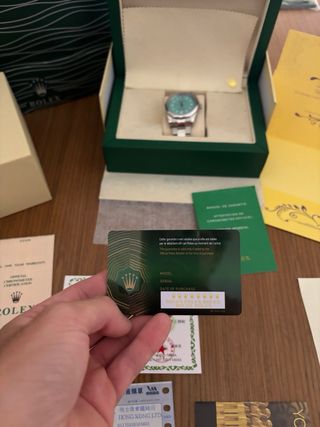 Rolex Oyster Perpetual Tiffany