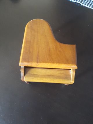 Joyero Piano Madera