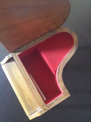 Joyero Piano Madera