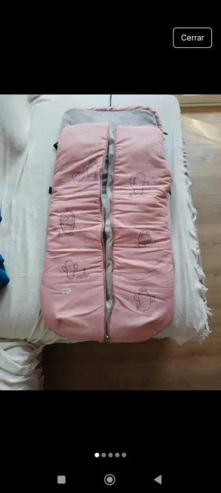 Saco de coche Interbaby rosa cactus