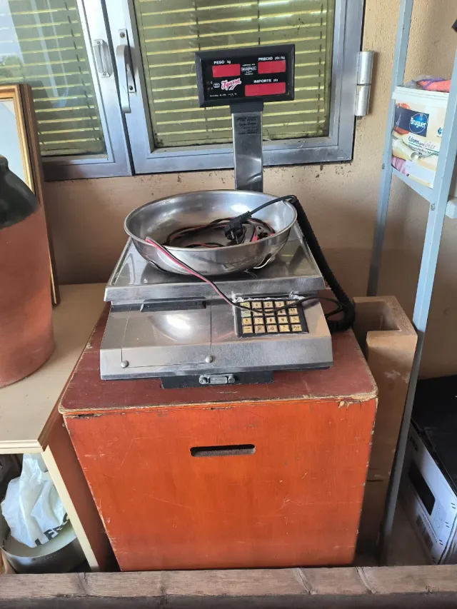 Balanza digital comercial