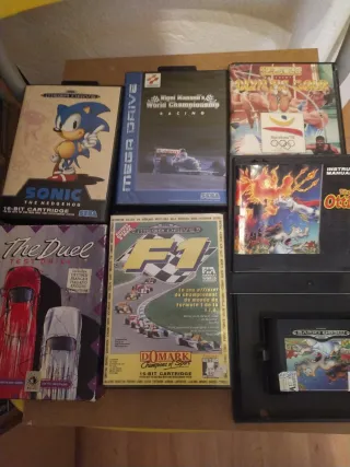 Lote 6 Juegos Sega Mega Drive