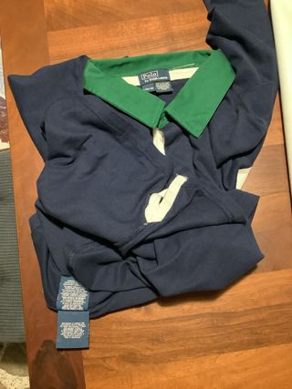 Polo Ralph Lauren Blu/Verde Taglia L nuova .