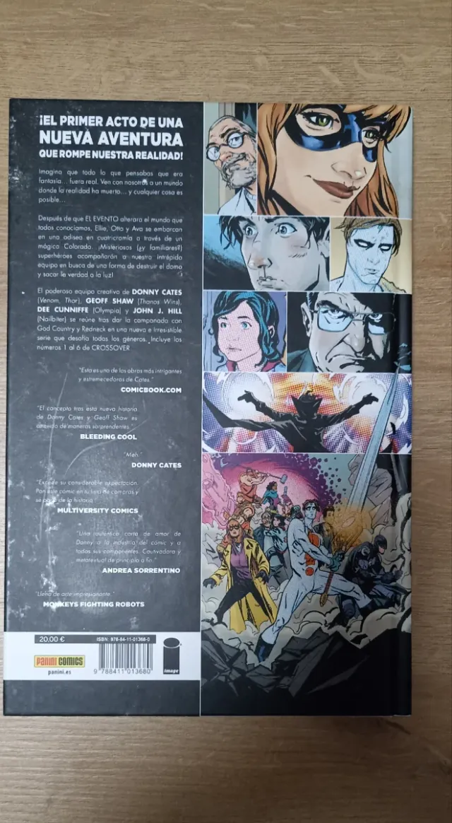 Cómic Crossover Panini