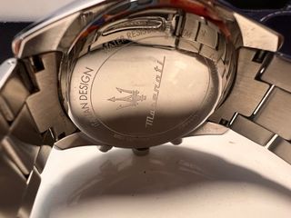 Reloj Maserati Verde y Plateado