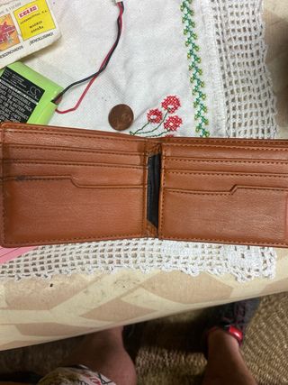 Cartera de hombre marrón