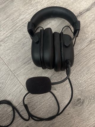 Cascos Gaming Negros con Micrófono