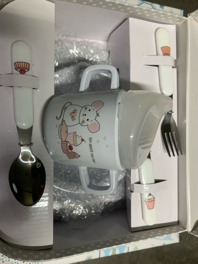 Kit Cubiertos Bebé Maletín