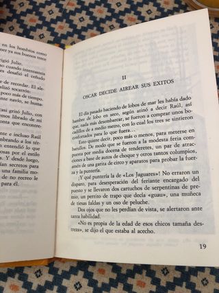 4 libros de los jaguares para yzan 