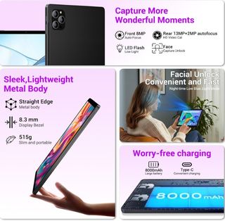 Tablet 11 " 36GB RAM+ 256GB ROM 4G SIM + 5G WiFI