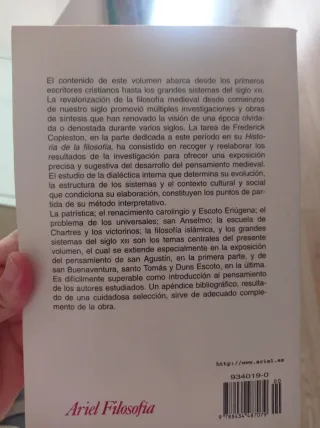 Historia de la filosofía, II. De San Agustín a ...