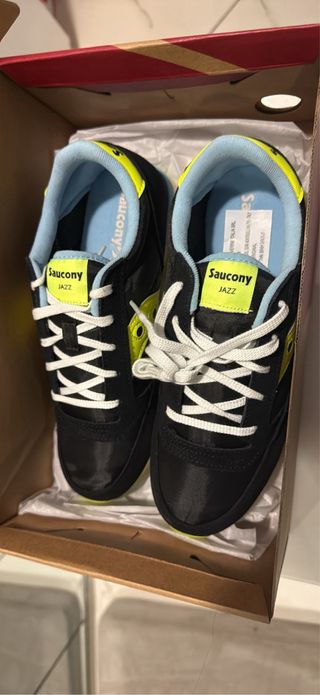 Saucony Jazz Scarpe Uomo Nero Giallo