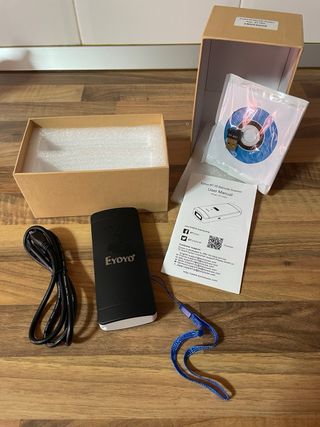 Eyoyo Escáner Código Barras, QR Bluetooth