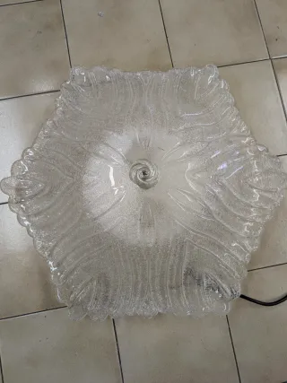 ⚡⚡⚡PREZZO RIBASSATO⚡⚡Plafoniera Vetro Stile Murano