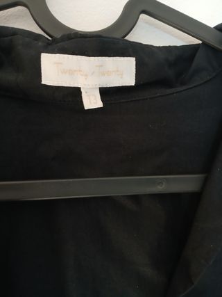 Blusa negra 100% algodón 