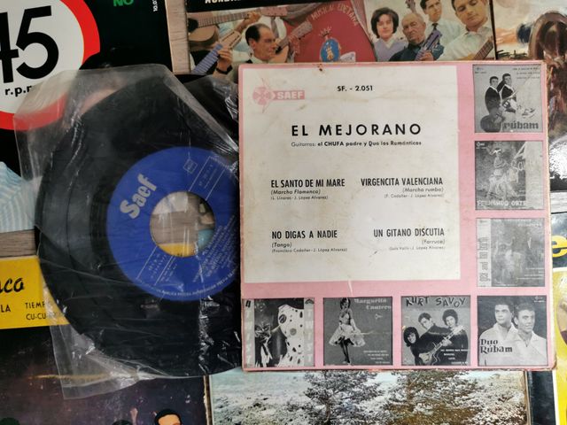 Lote Vinilos 45rpm: Humor, Latino y Nacional