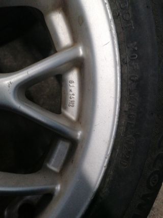 Llantas de aleación aluminio 
