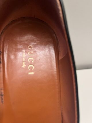 Décolleté Gucci vernice nera donna 38 (tacco 7)