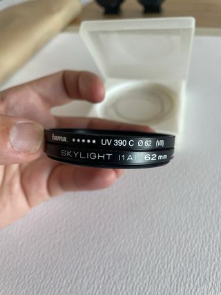 2 filtros Hama 62 mm. kenko y Hamma
