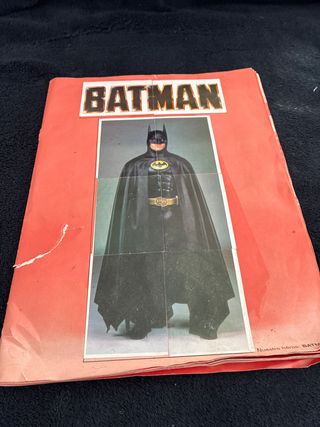 Álbum de cromos Batman 1989 COMPLETO ESCUCHO OFERT