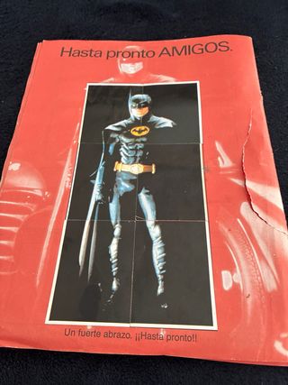 Álbum de cromos Batman 1989 COMPLETO ESCUCHO OFERT