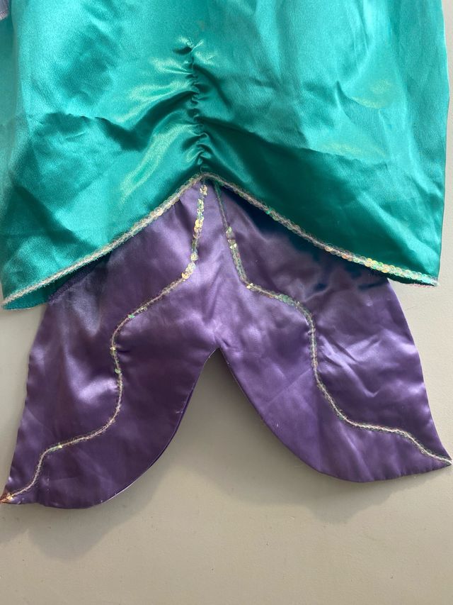 Disfraz Princesa Sirena Disney 7-8 años