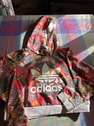 Sudadera Adidas Multicolor Estampada
