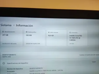 Dell Optiplex 3050 i5-7500 16GB RAM 477GB SSD