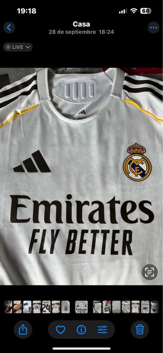 Camiseta Real Madrid