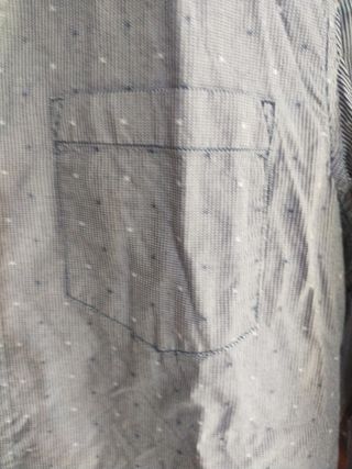 Camicia uomo Benetton blu taglia M