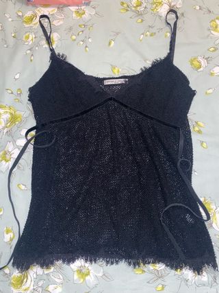 Top nero estivo Raffaella D’Angelo