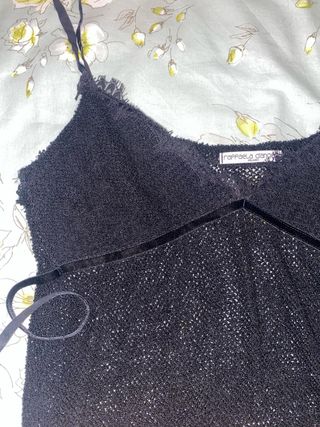 Top nero estivo Raffaella D’Angelo