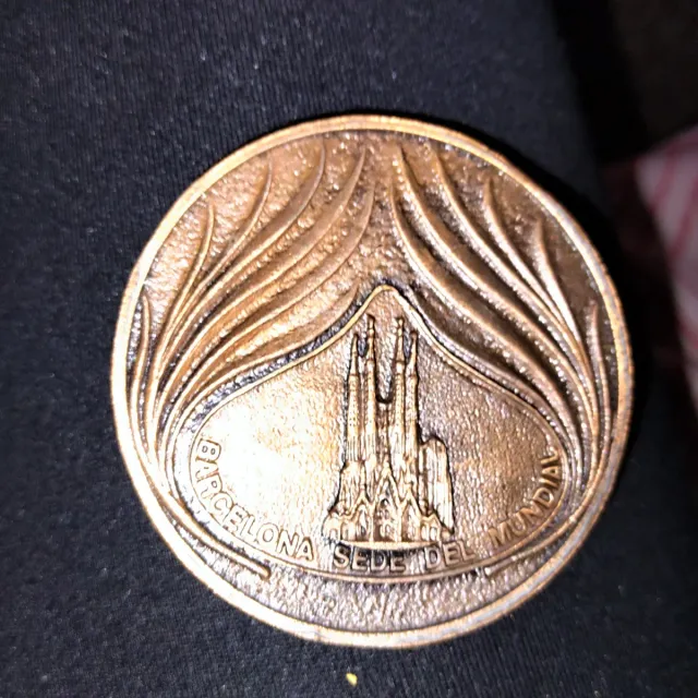 Medalla Bronce Mundial 1982 Barcelona