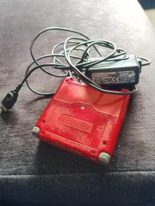 Nintendo Game Boy Advance SP+ Cargador+Juegos