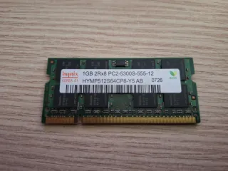 Módulo Memoria RAM Hynix 1GB DDR2 SO-DIMM