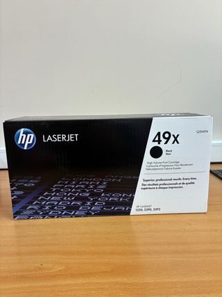 Tóner HP 49X LaserJet Negro Original
