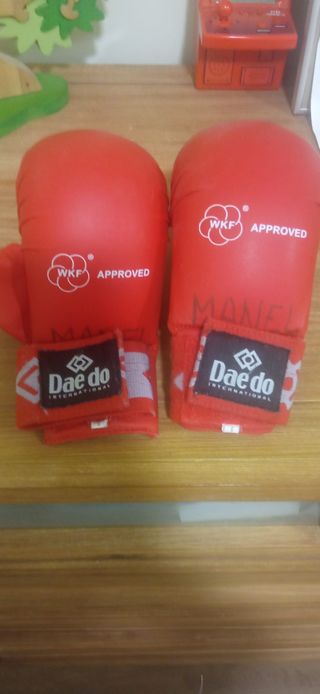 Protecciones Karate Talla S Daedo WKF Approved