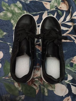 Zapatos casuales negros talla 42.5
