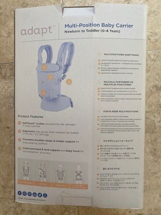 Mochila Portabebés Ergobaby Adapt Algodón