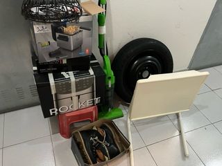 Lote Variado: Freidora, Aspiradora, Rueda y Más